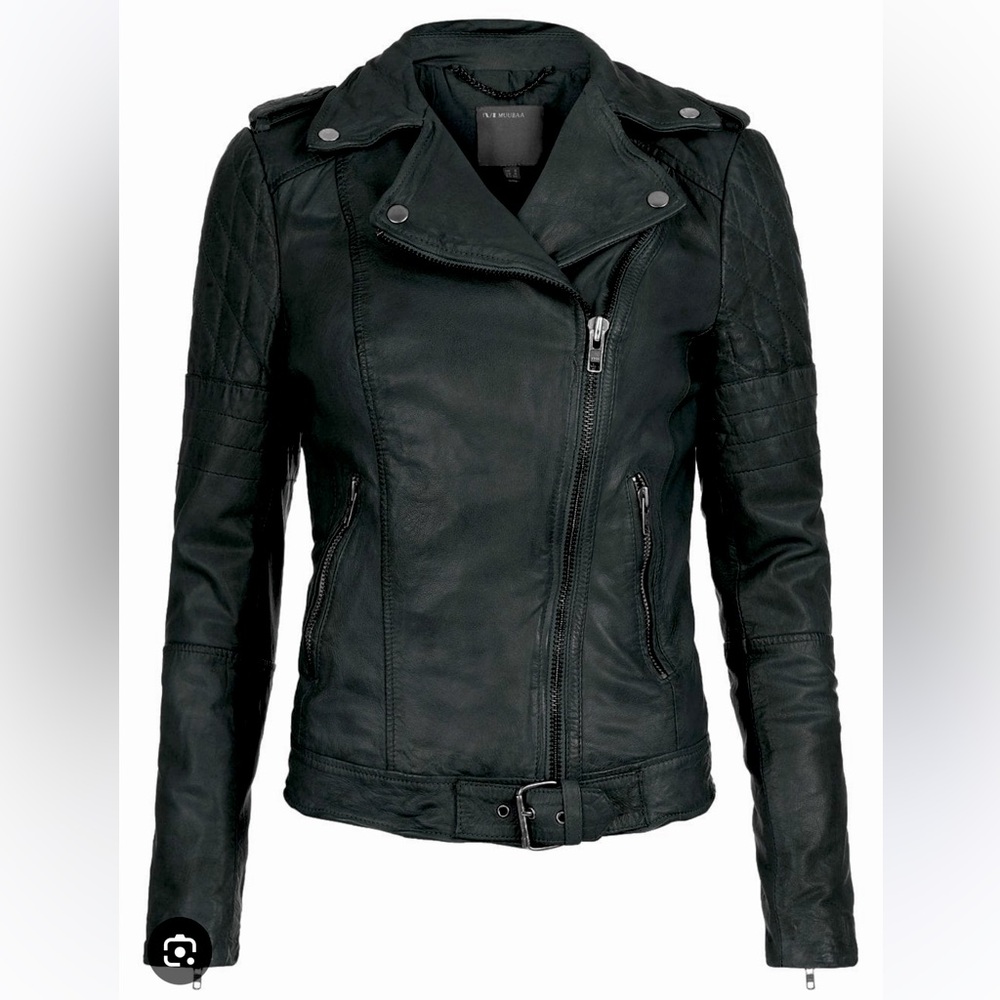 Muubaa Leather Jacket - Picture 2 of 8